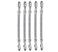 10pcs Shade Sail Hardware Good Fixing Stainless Steel Turnbuckle Tent Installation For Fastening For Tensioning For Adjusting for Cables Wire Tensioner(M6)