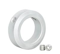10pcs Shaft Collar Retaining Ring Stop Screw Type Retaining Ring Shaft Retainer Locator Aluminum Alloy with Screws Dia 3 4 5 6 8 10(NITCN5-11-8)