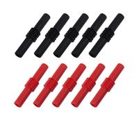 10PCS Sheath Transition Post Can Be Inserted Into 4mm Banana Female To Female Connector