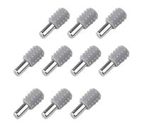 10PCS Shelf Brackets Support Studs Pegs 6mm Metal Pin Shelves Seperator Fixed Cabinet Cupboard Glass Hardware Furniture Bracket for Cabinets, Bookshelves(5x26mm)