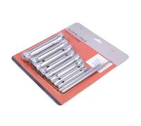 10pcs Shower Valve Socket Spanner Set, 6-22mm Metric Wrench for Plumbing Repair, Durable Sanitary Socket Tool for Home & Professional Use