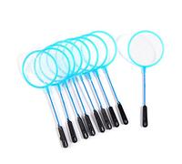 10Pcs Shrimp Nets Small Fishing Aquarium Catcher Plastic Separation Tools for Fish Brine Hatchery, Blue, 20*9*4.7