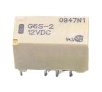 10pcs Signal Relay G6S-2F 12VDC