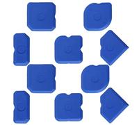 10pcs Silicone Caulking Tool Set, Sealant Finishing Tool, Profiling Smoothing Applicator Mastic Kit, Caulk Remover Tools, Reusable Grout Scraper for Kitchen Bathroom Floor Window Sealant Sealing Sink