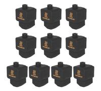 10Pcs Silicone Covering Socks for H2D Heat Insulation Hot End Socks Heating Block Covering Case Fitting Part Heating Block Extruder Silicone Protective