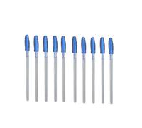 10Pcs Silicone Eyelash Extension Makeup Brush, Transparent Mascara Wand Applicator Cosmetic Tools Kits(royal blue)