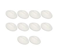 10PCS Silicone Fake Lips, 3D Fake Lips Permanent Makeup Training Practice Skin Lip Mo ld for Tattoo Artists Training Skin Cosmetic (Semi Transparent White)