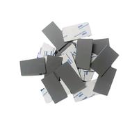 10pcs Silicone Mat for Game Controller Keyboard Rectangle Feet Pad 2mm Thick Anti Slip Shock Absorption Foot Pad Mat