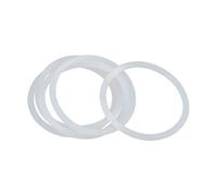 10pcs Silicone O-rings Outer Diameter 216.2mm Inner Diameter 209.14mm Thickness 3.53mm VMQ White Round Sealing Ring(209.85x202.79x3.53mm)