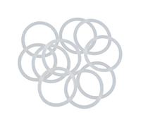 10pcs Silicone O-rings Outer Diameter 75mm, Inner Diameter 65mm, Thickness 5mm, VMQ White Round Sealing Ring Gasket,75x65x5mm