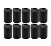 10Pcs Silicone Sock Extruder Heater Block Hot End Heat Insulation Case Covering Heating Block Covering for 3D Printer Accessories Silicone Printer Accessories
