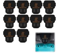 10PCS Silicone Socks for Bambu Lab A1/A1 Mini,Nozzle Silicone Socks Cover,Heater Block S/ilicone Cover Nozzle 3D Printer Print Head,Nozzle C/over Sock,S/ilicone Sleeve,Protecting Extruder Sleeve