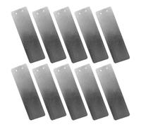 10pcs Silver Aluminum Plant Identification Tags for Vegetables Herbs