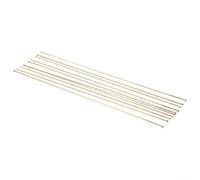 10PCS Silver Solder Rods Alternative 1.6mm x 250mm Brass Brazing Wire for Aluminium Alloy Copper Nickel General Purpose Welding