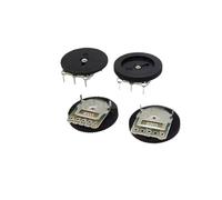 10Pcs Single Gear dial potentiometer 3Pin B102 1K B103 10K B203 20K B503 50K B202 2K B502 5K B104 100K(2K Ohm)
