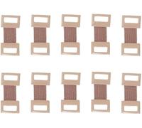 10Pcs Skin Color Elastic Bandage Clips, Bandage Wrap Clips Stretch Metal, Ace, Large Bandaids, Replaceable Wrap Adhesive for Various Types Bandages, Adhesive Bandages