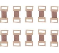 10Pcs Skin Color Elastic Bandage Clips, Bandage Wrap Clips Stretch Metal Clips, Ace Bandage, Large Bandaids, Replaceable Wrap Clips Adhesive Bandages for Various Types Bandages, Gauze