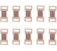 10pcs Skin Color Elastic Bandage Clips,Bandage Wrap Clips Stretch Metal Clips,Large Bandaids,Replaceable Wrap Clips Adhesive Bandages for Various Types Bandages Supplies