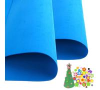 10Pcs Sky Blue Eva Foam Sheets Cosplay EVA Foam 1mm Thick 50cm*50cm EVA Foam Papers for Arts Crafts DIY Project