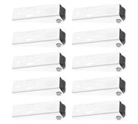 10pcs Sliding Door Roller Pulley Wheel for Windows and Doors Silver | Iron Bearing Part, Smooth Quiet Motion, Sleek Style, Reliable Use for Cabinets and Sliding Glass Door Repairs