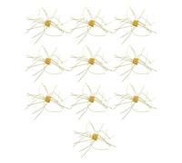10pcs Slow Sinking Artificial Baits Flexible Lure Saltwater Baits Dices Shaped Fishing Lure Fishing Accessories Realistic Dices Shape Fish Attractant