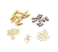10PCS SMA Female Nut Bulkhead Crimp RG58 RG142 RF Connector for LMR195 RG400 ANTEN WIFI