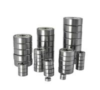 10pcs Small Bearings Inner Diameter 2mm 3mm 4mm 5mm 6mm 7mm 8mm 9mm 10mm 3x7x3 5x10x4 5x11x4 8x22x7 10x15x4 Mm Tiny Bearing(4x11x4mm)