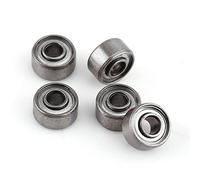 10Pcs Small Bearings Mini Ball Bearings 693ZZ Small Double Shielded Bearing Replacement Parts 3 * 8 * 4mm for 3D Printer, Quadcopter or Ship Model