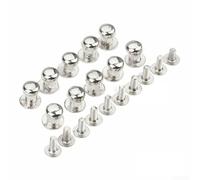 10pcs Small Cabinet Pull Handles Zinc Alloy Vintage Door Knobs for Box, Drawer, Chest, Cupboard, Jewellery Case - Approx. 11x12mm, Bronze, Silver, Gold(Silver)