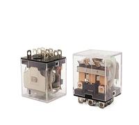 10pcs Small Coil General electromagnetic Intermediate Relay 10A 250V 3NO-3NC HH63P LY3NJ 11pin Switch DC 12/24V AC 220V relay12v(DC12V)
