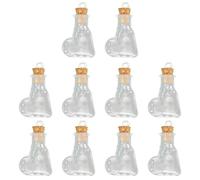 10pcs Small Glass Wish Bottles With Cork Tops For And Jewelry Making Clear Glass Containers Decoration Creative Gift Bottles