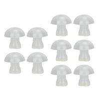 10Pcs Small Hearing Aid Ear Tips, Universal Domes Hearing Aid Ear Tip Soft Replacement Silicone Hearing Aid Eartips for Hearing Aid Earplugs Domes Accessories