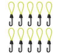 10Pcs Small Rope Cord With Hook Rope Strap Cord Outdoor With Hook For Camping Tarp Tent Bungee Cords