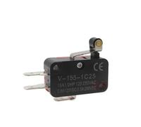 10PCS Small stroke limit switch V-15-1C25 V-152-1C25 V-153-1C25 V-155-1C25 V-156-1C25 silver IDGTTLDF(V-155-1C25)