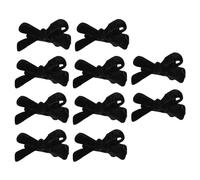 10pcs Small Velvets Bows Hair Clip Girls Sweet Styles Hairpins Children Hairpin Fashion Accessories