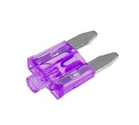 10PCS Small with Light with Fusing Indication Automobile Plug-in Fuse Sharp Foot for 5A ~ 40A(35a.)