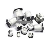 10pcs SMD 6.3V 10V 16V 25V 35V 50V Aluminum Electrolytic Capacitor 1UF 2.2UF 10UF 22UF 33UF 47UF 100UF 220UF 330UF 470UF 1000UF EKFBQBGW(25V2200UF 10PCS)