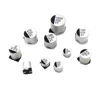 10PCS SMD Aluminum Electrolytic Capacitor 10V470UF 6X7MM Capacitance Meters