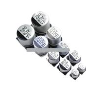 10PCS SMD Aluminum Electrolytic Capacitor 25V 100UF 6.3X7.7MM BIANMTSW