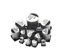 10PCS SMD Aluminum Electrolytic Capacitor 6.3V 10V 16V 25V 35V 50V 1UF 2.2UF 4.7UF 10UF 22UF 47UF 100UF 220UF 330UF 470UF 1000UF BIANMTSW(50V47UF 6.3x7.7)
