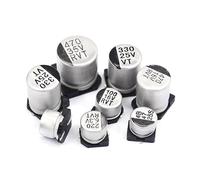 10PCS SMD Electrolytic Capacitor 6.3V 10V 16V 25V 35V 50V 63V 100V 400V 2.2 10 22 33 47 100 220 330 470 560 680 1000UF 1~2200UF(50V470UF(12.5X13.5))