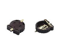 10PCS SMD SMT CR1220 CR1225 BS-1220-2 3V BUTTON CELL SOCKET HOLDER CASE BOX