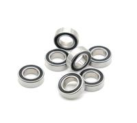 10Pcs SMR137RS Stainless Steel Ball Bearings MR137 7X13X4 Small Bearings