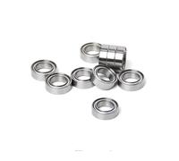 10Pcs SMR74ZZ ABEC-7 Stainless Steel Ball Bearing 4x7x2.5 mm high Speed Handpiece Bearing MR74 IDGTTLDF(S607zz 7x19x6)