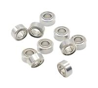 10pcs SMR74ZZ ABEC 9 Bearing Stainless Steel Ball 4x7x2.5 3x6x2. 3x8x4 4x9x4 6x10x3 9x17x5 8x14x4 Speed(S6700ZZ 10X15X4)