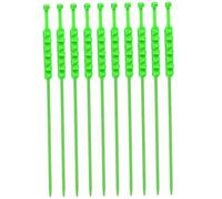 10Pcs Snow Chains for E-bike Motorbike Non-slip Tire Chains Universal Wheel Chains for Snow Nylon Ice Breaking Multi-layer Teeth Winter Snow Tire Chains, Green