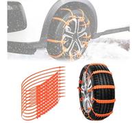10Pcs Snow Tire Chains for Peugeot Partner Tepee, Car Emergency Anti Slip Snow Chains, Winter Security Tire Chains, Tire Socks For Snow