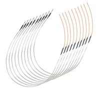 10PCS Soft Acoustic Guitar Piezo Sensitive Saddle Bridge Soft Piezo Cable Pickup For Acoustic Guitar Preamp F-M EQ