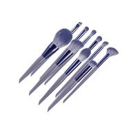 10pcs Soft Hair Makeup Brush Set for Eyeshadow Blush Powder Concealer - with Storage Bag