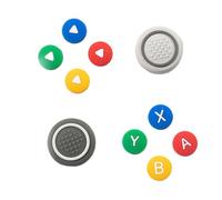10pcs Soft Silicone Thumb Stick Grips Caps For Game Controller Joystick Cover Protectors Consoles Protections